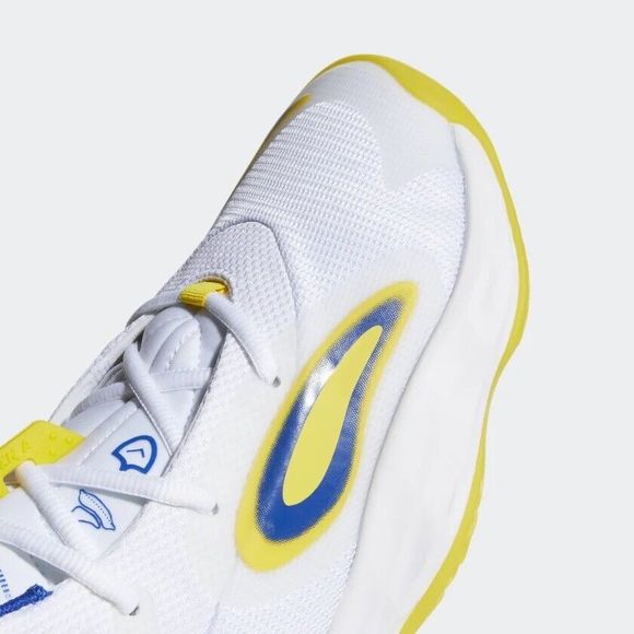 MEN\'S Adidas EXHIBIT A BASKETBALL SHOES White Team Yellow H69017